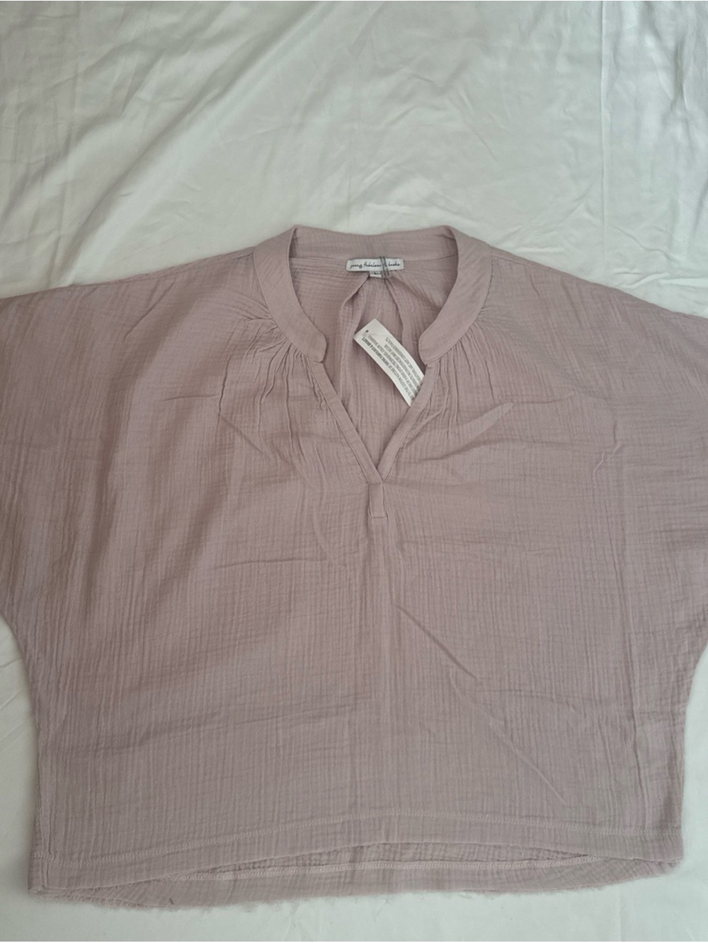 Young Fabulous & Broke Dusty Mauve Track Pants & Top Set - Picture 10 of 13